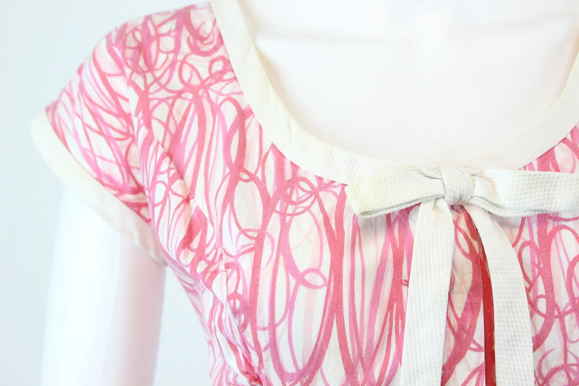 1950s Pat Hartley swirl dress small | new spring summer