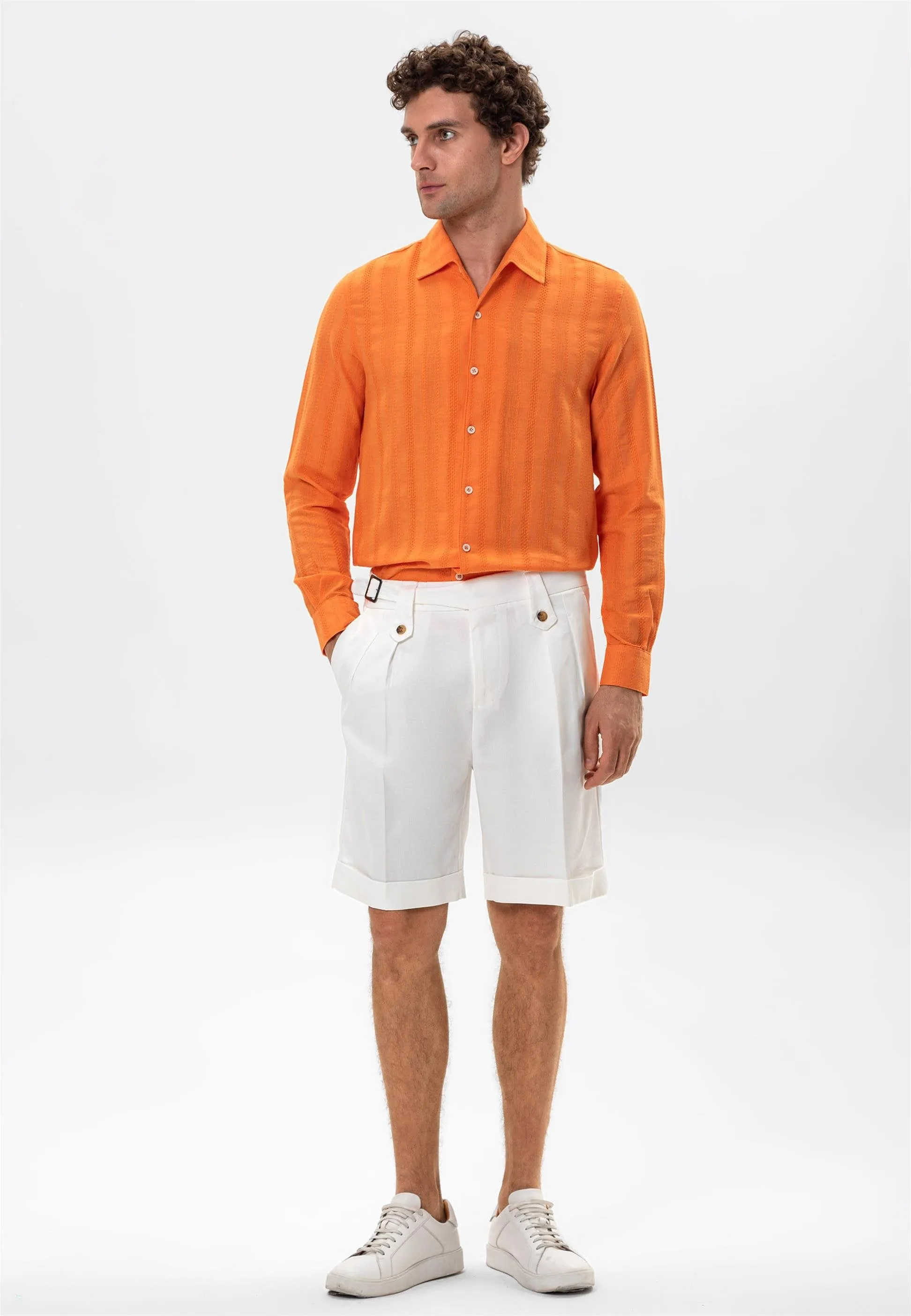 ANT Knitted Patterned Men's Shirt - Rome