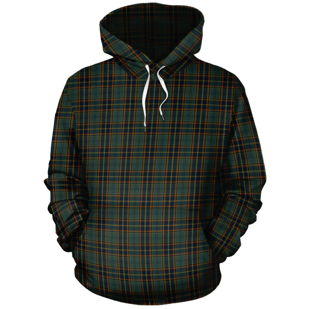 Antrim County Ireland Tartan Hoodie
