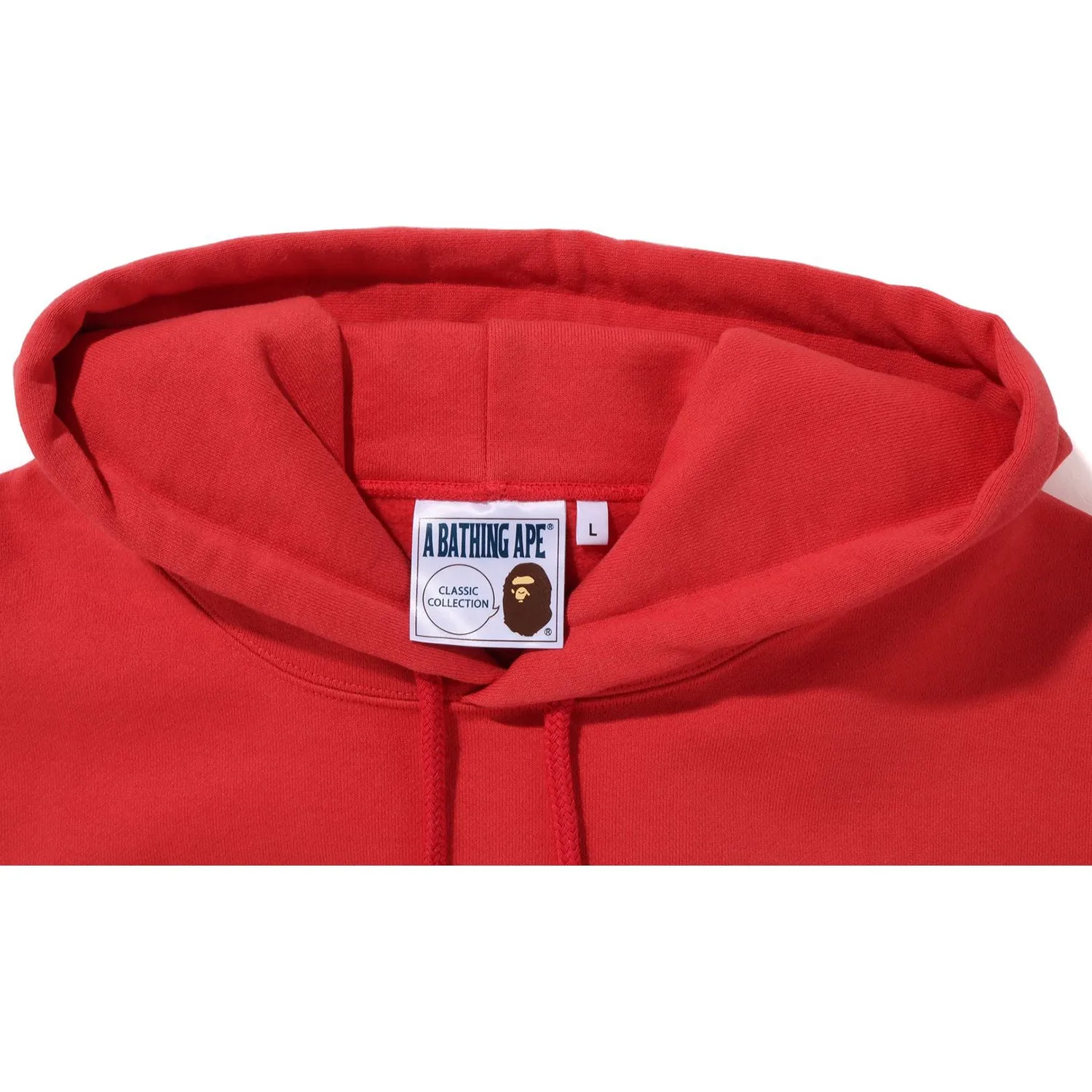 APE RELAXED FIT PULLOVER HOODIE MENS