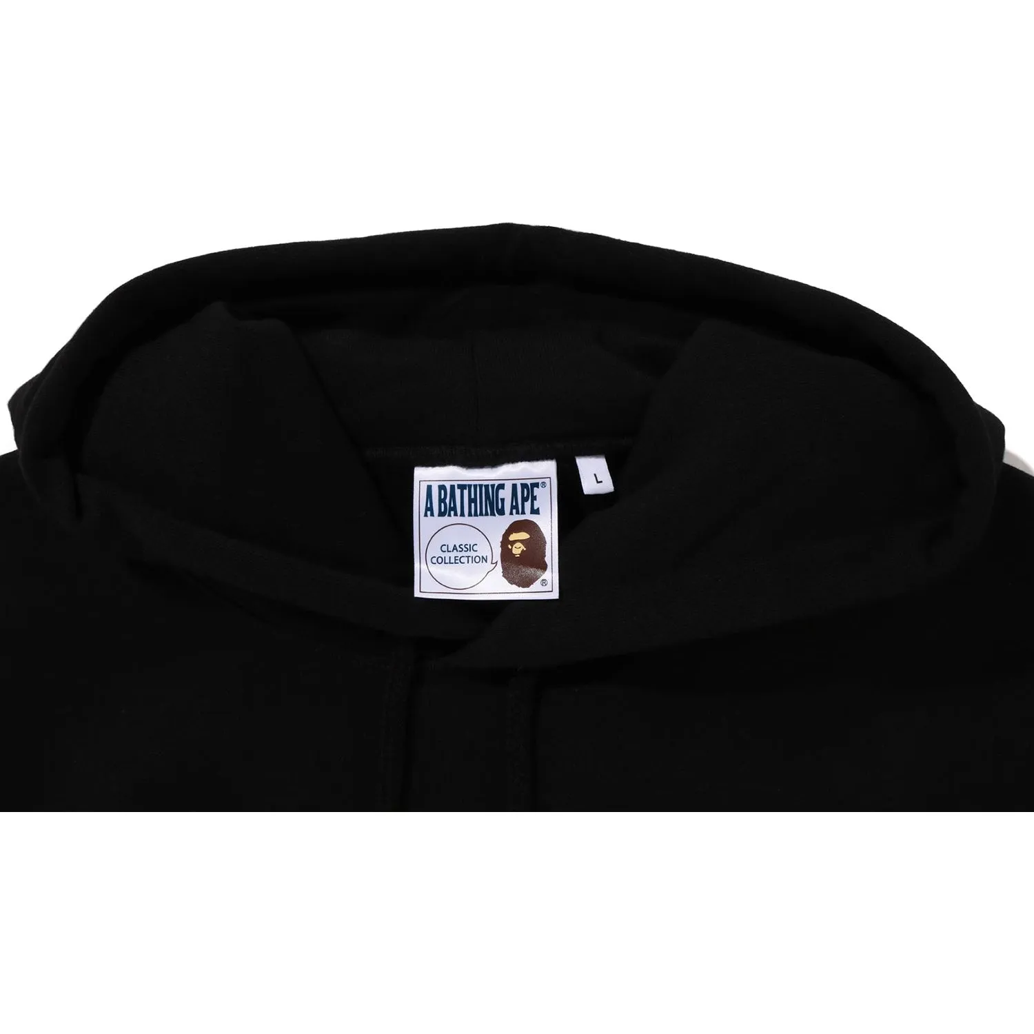 APE RELAXED FIT PULLOVER HOODIE MENS