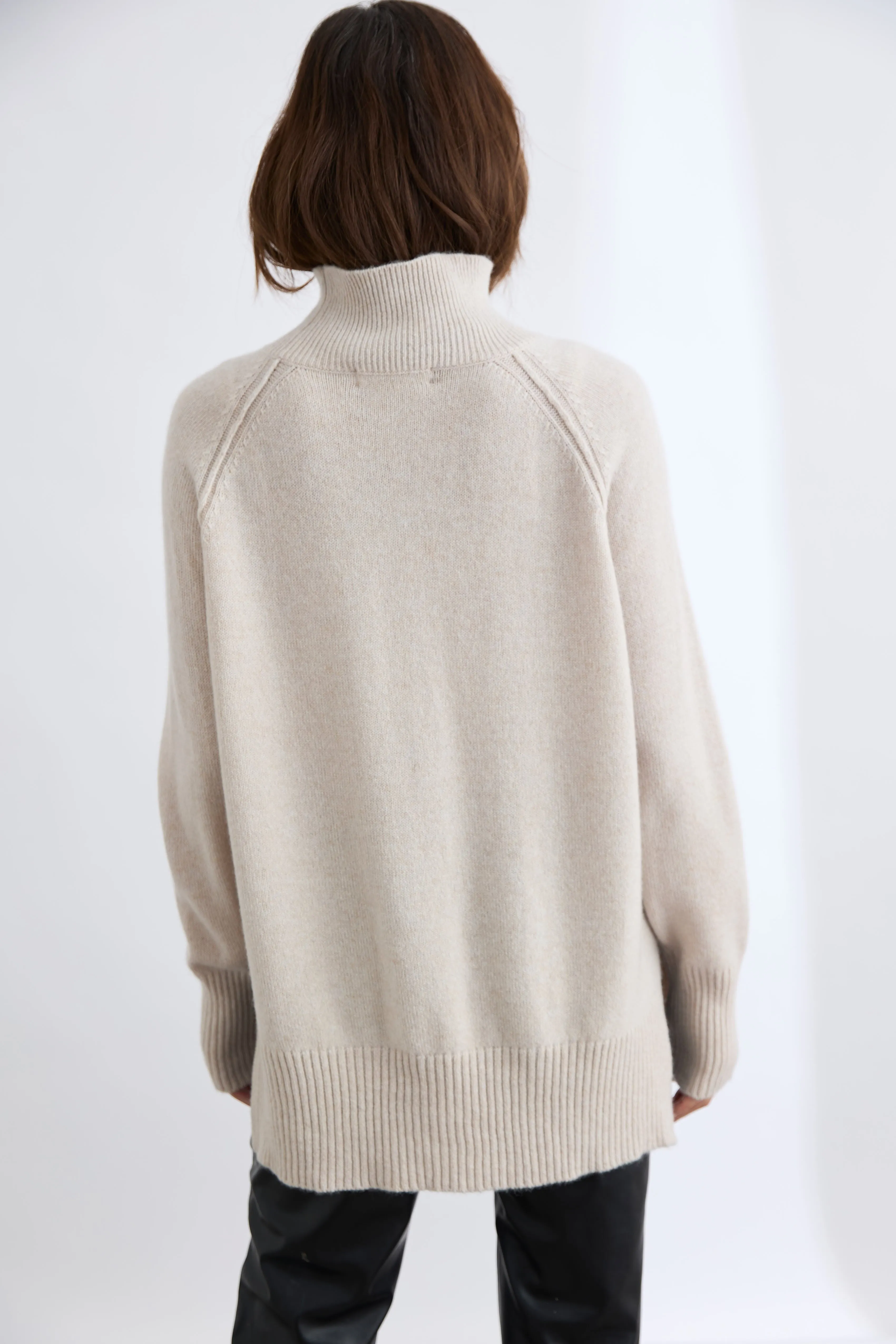 Blair Mock Neck Funnel