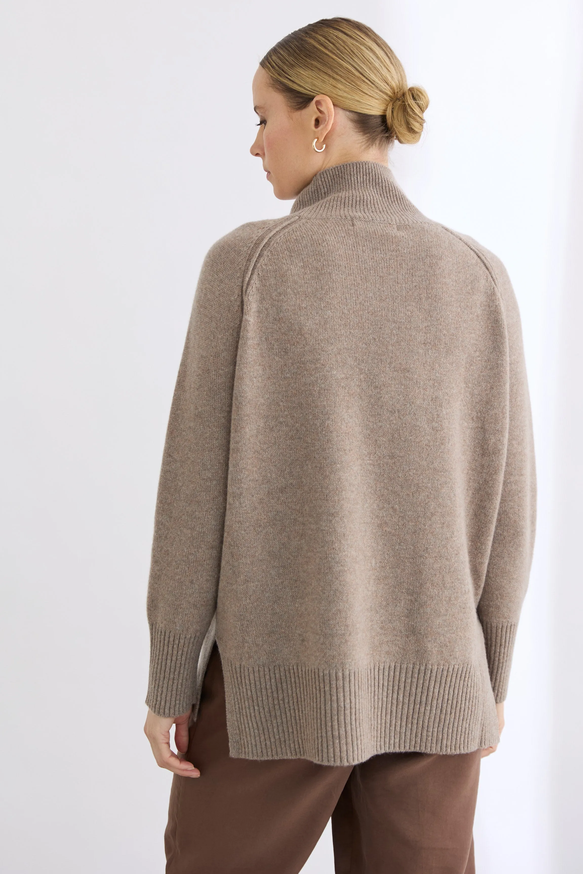 Blair Mock Neck Funnel