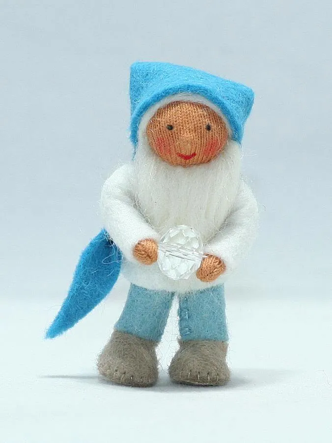 Cave Gnome Felted Waldorf Doll - Three Skin Colors
