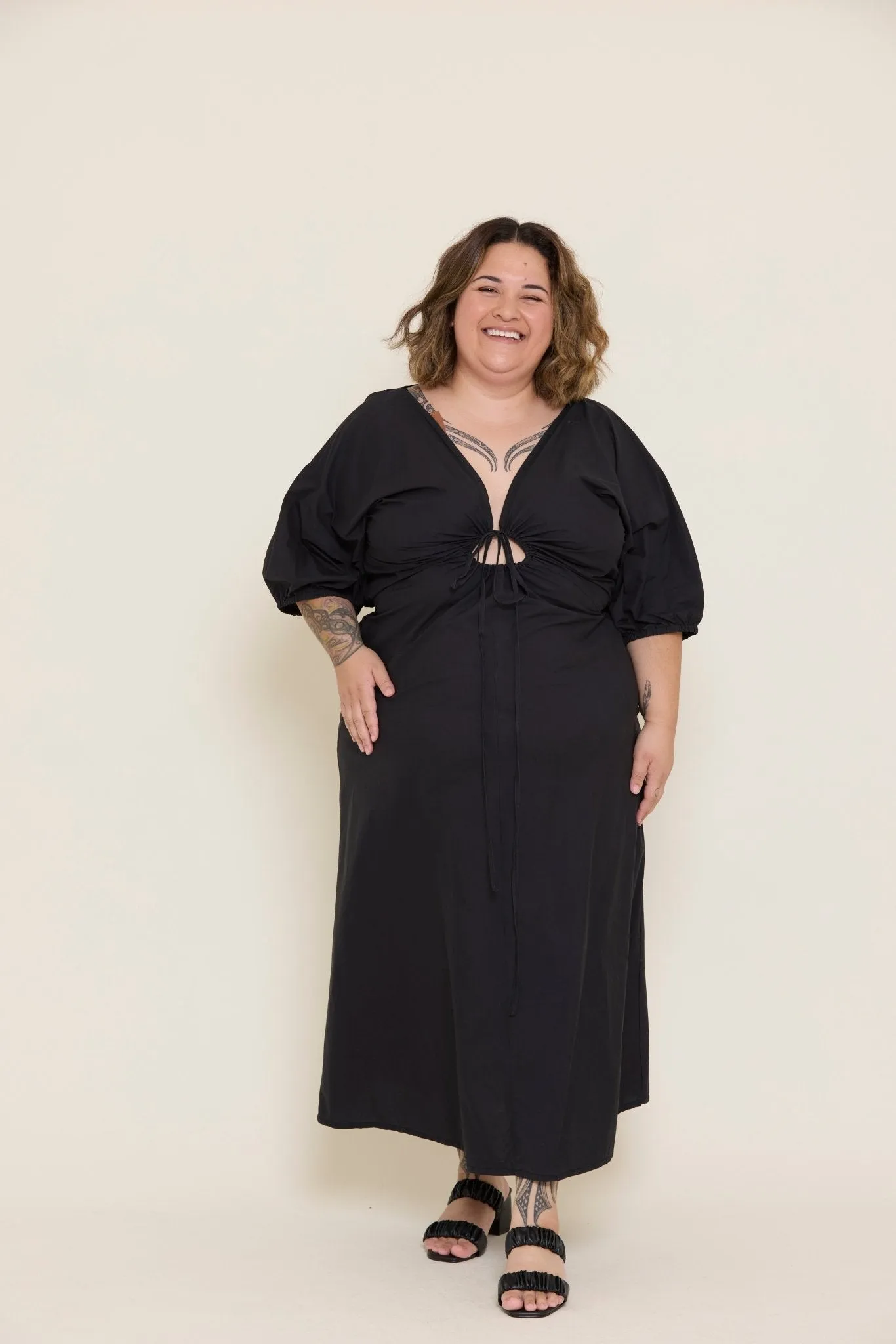 Donovan Tie Dress - Size 24