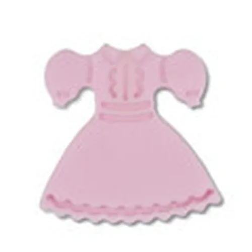Dress Cookie Cutter Stamper with Ejector 5cm