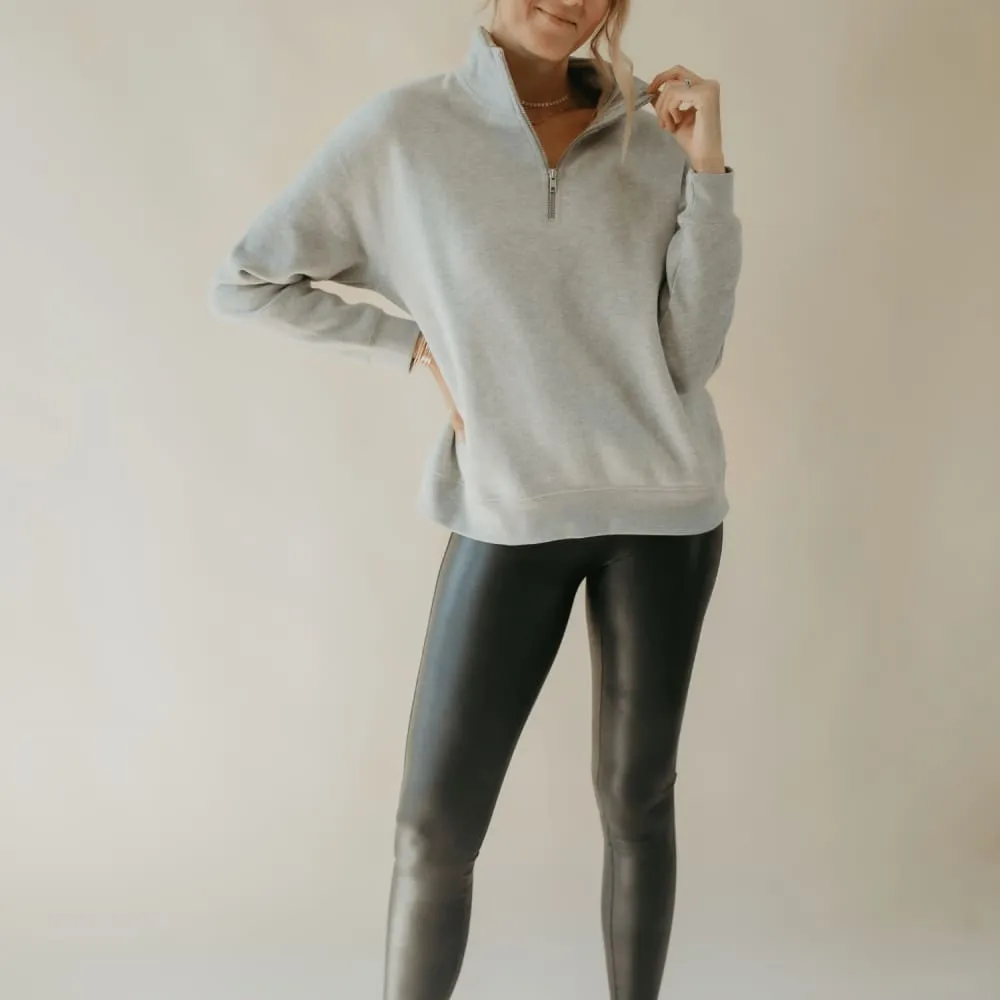 Fleece Quarter Zip Pullover