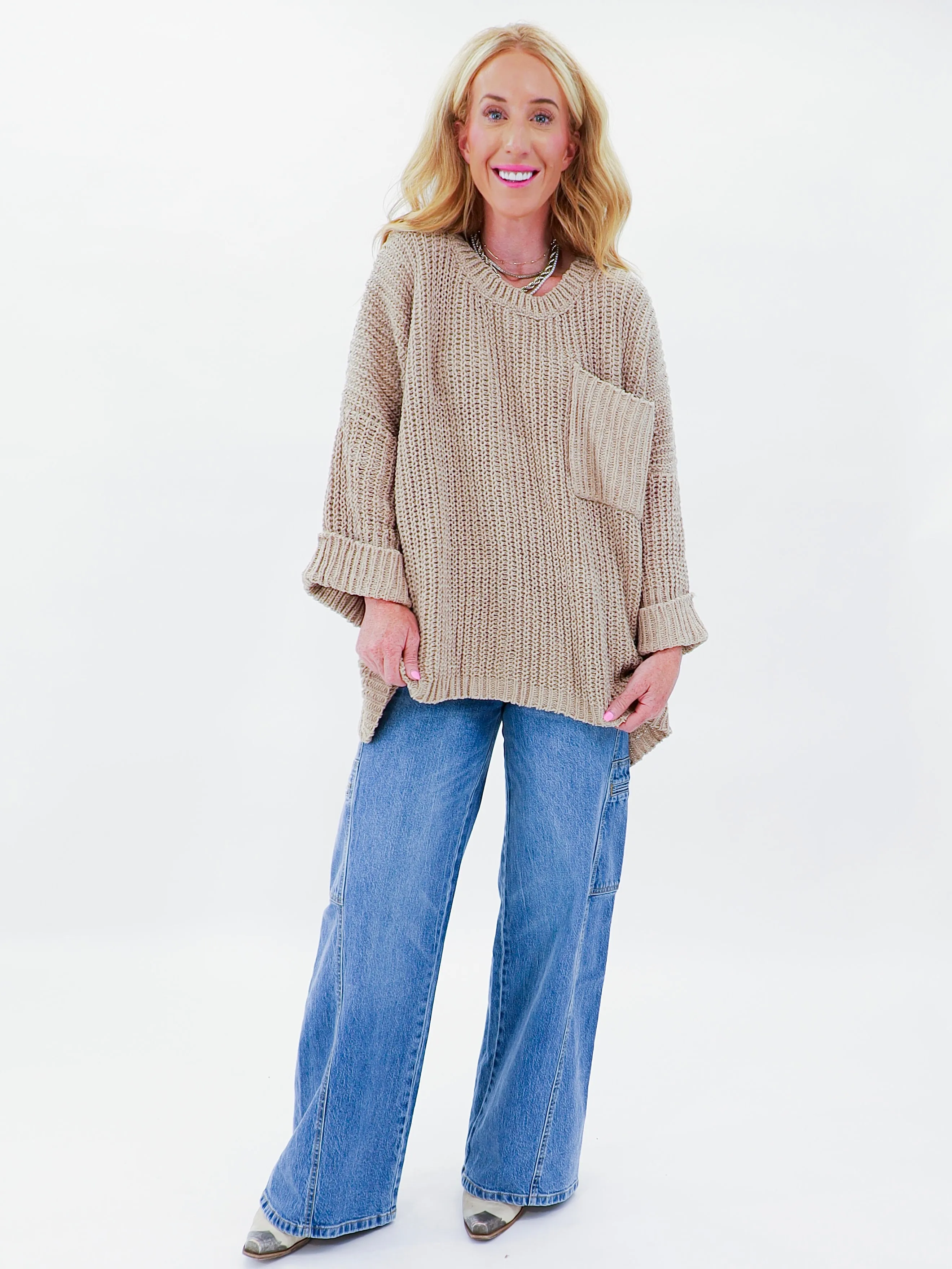 Give Her A Moment Sweater