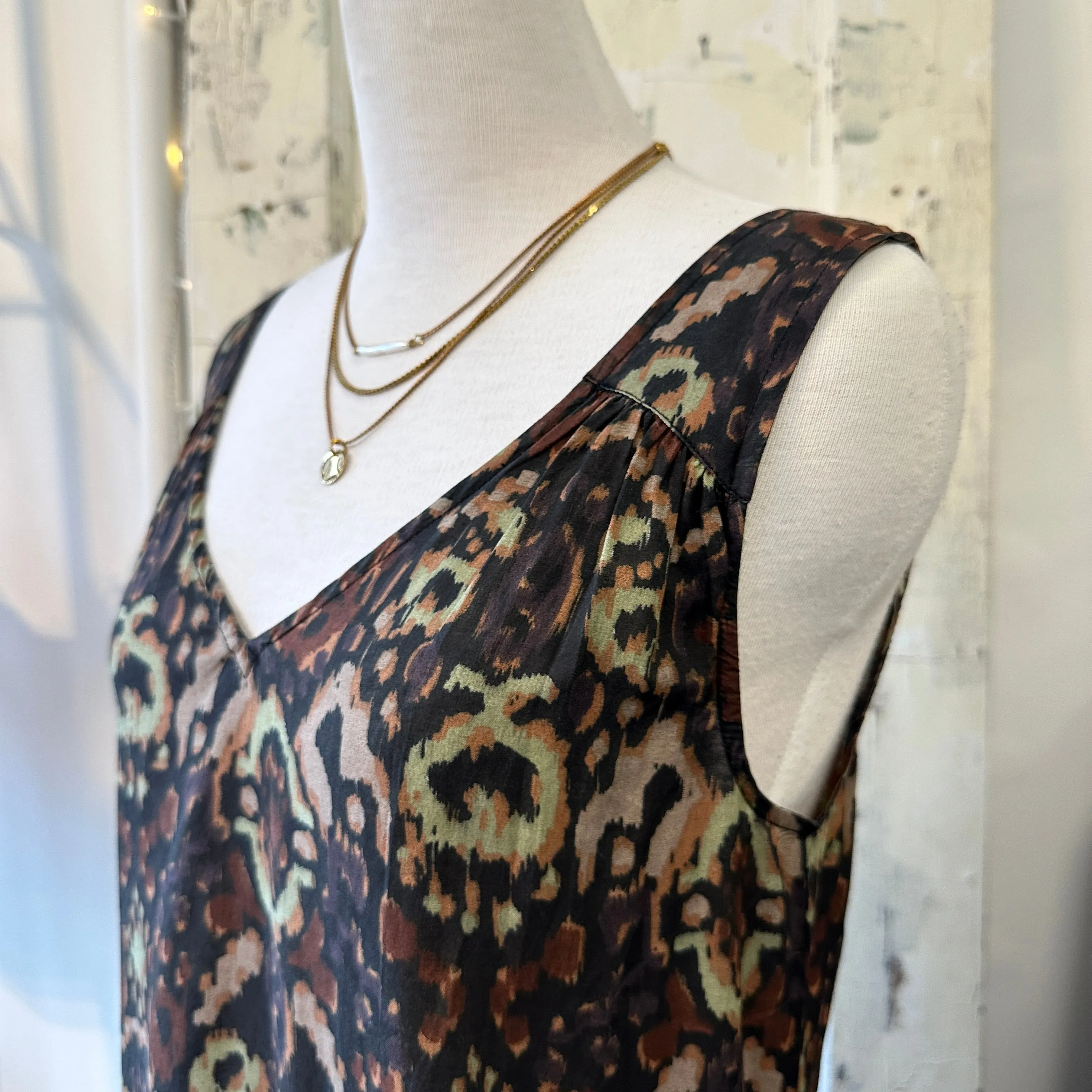 Indi & Cold // Print Sleeveless Maxi *Last Size L