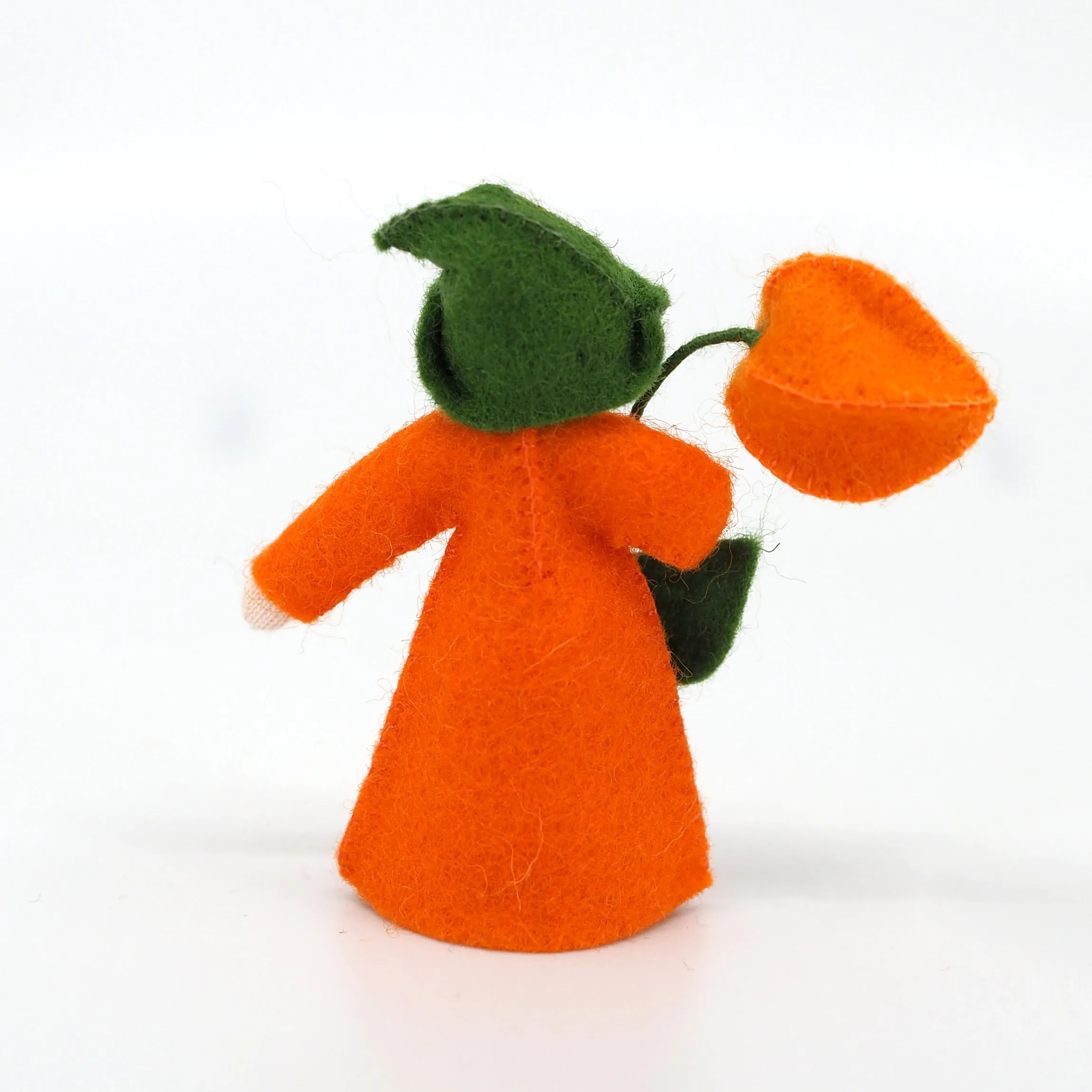 Japanese Lantern Prince Felted Waldorf Doll