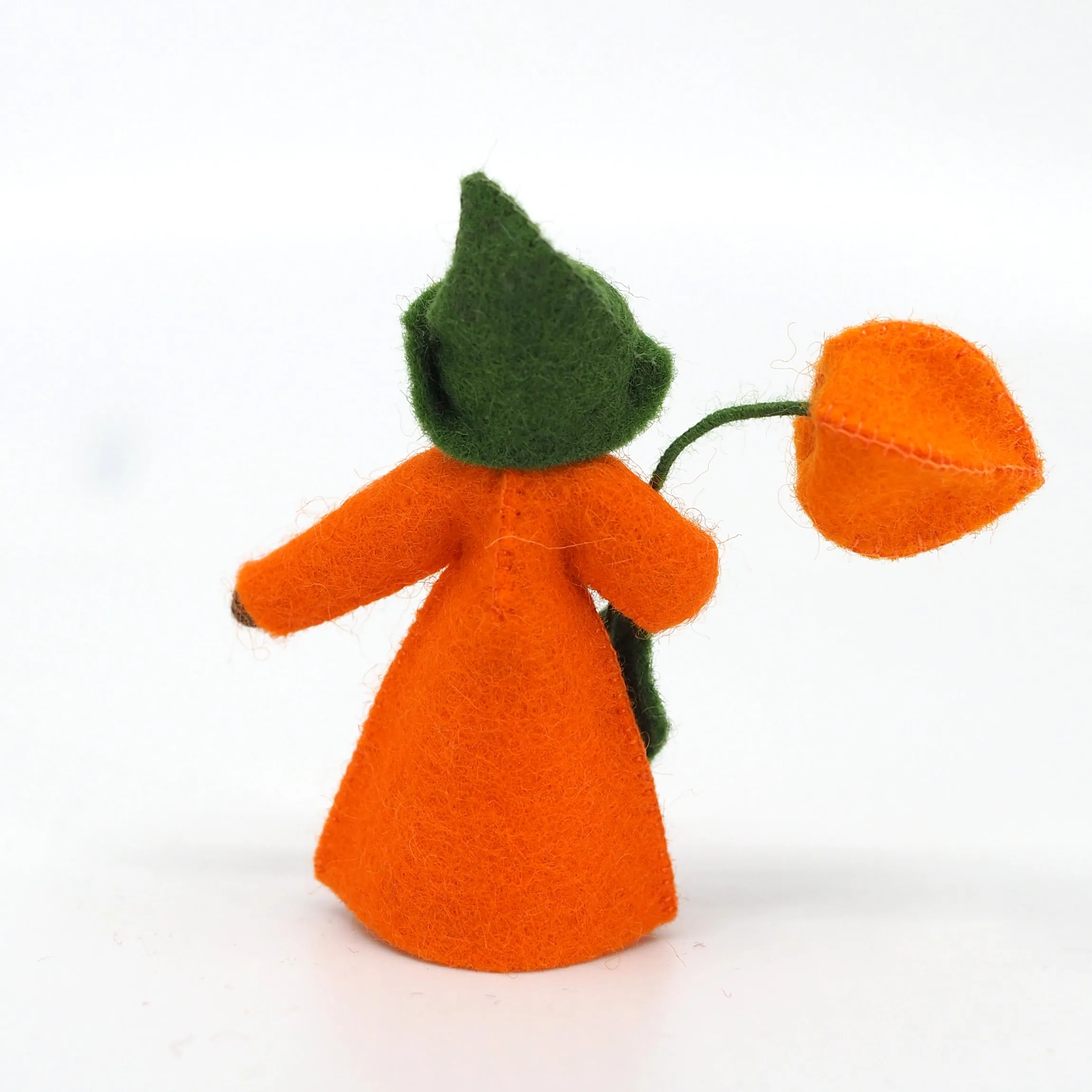 Japanese Lantern Prince Felted Waldorf Doll