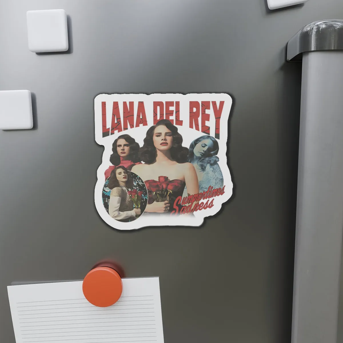 Lana Del Rey Summertime Sadness Die-Cut Magnet