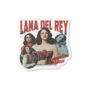 Lana Del Rey Summertime Sadness Die-Cut Magnet