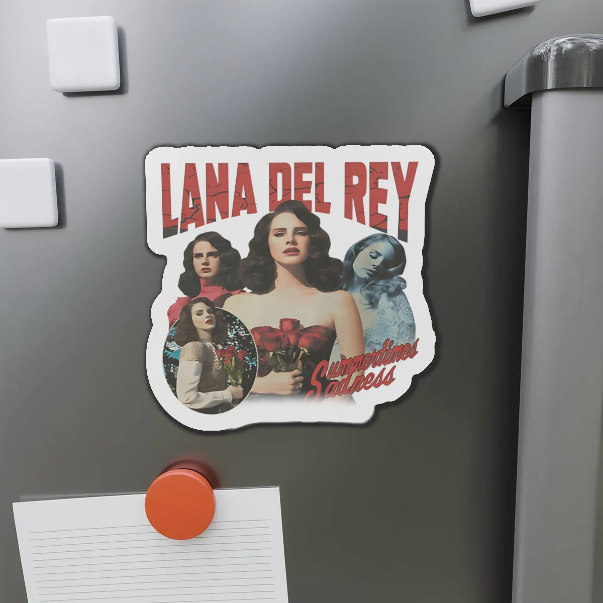 Lana Del Rey Summertime Sadness Die-Cut Magnet