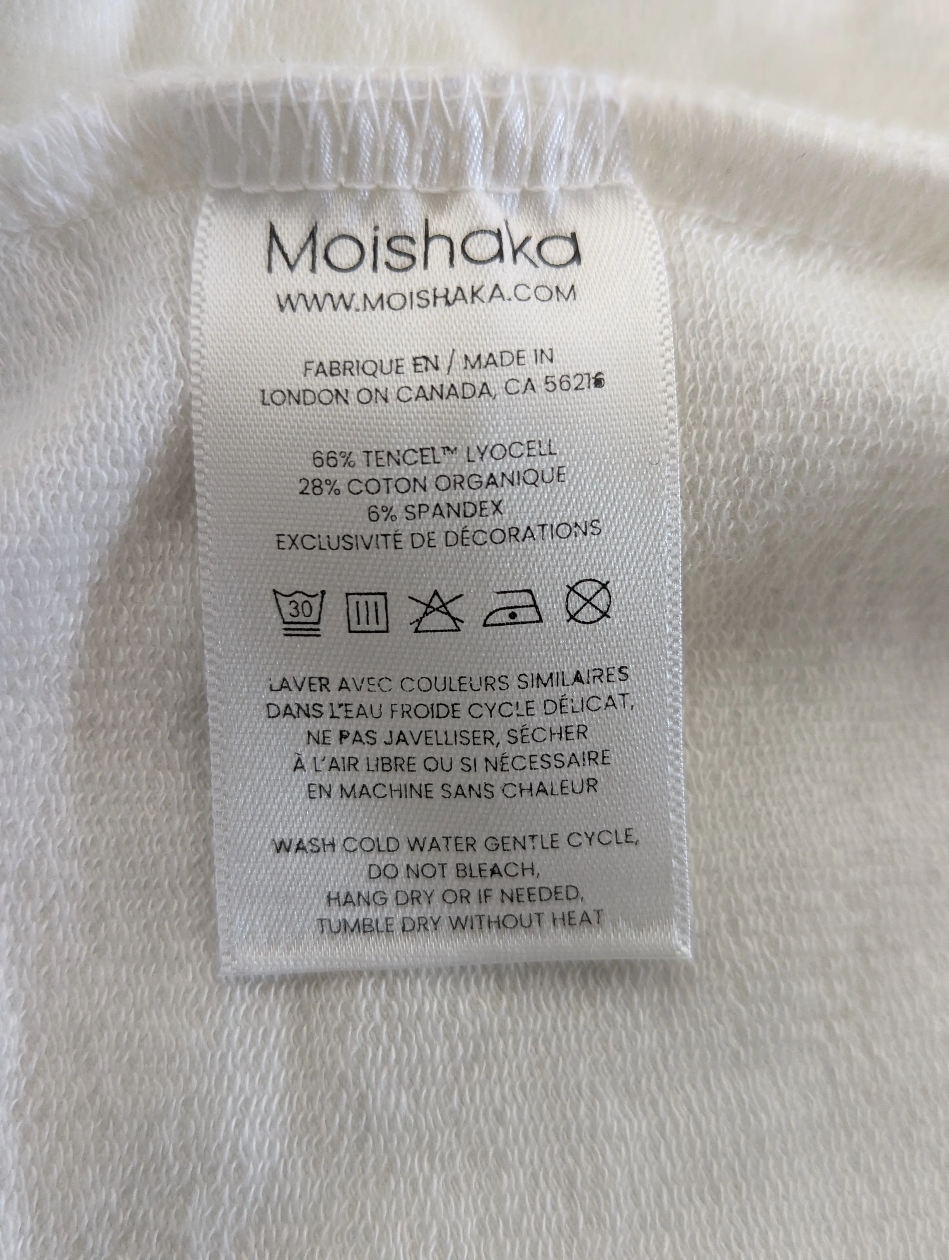 Long hoodie fabriqué au Canada 🍁
