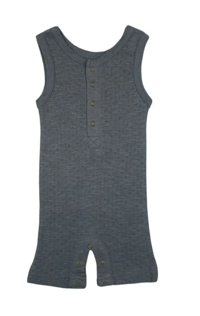 L'ovedbaby Pointelle Sleeveless Romper