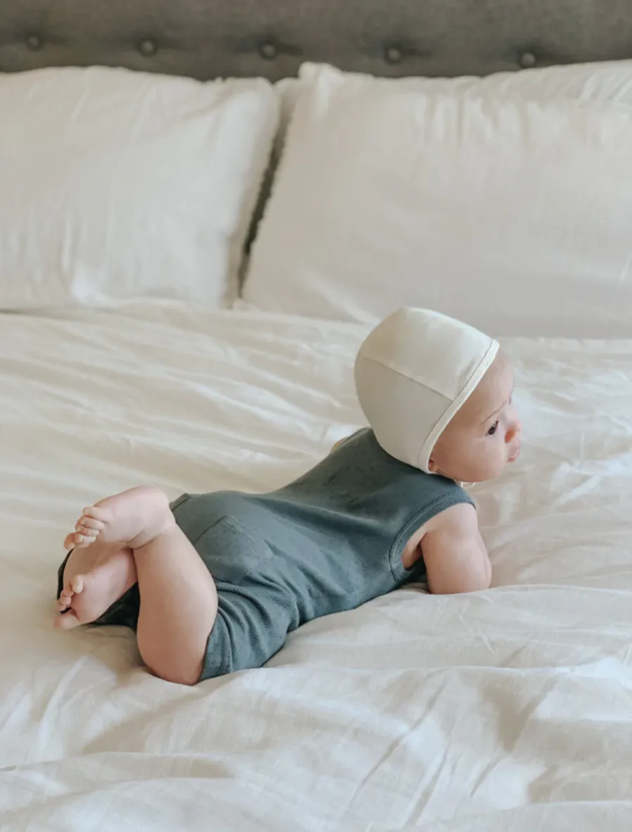 L'ovedbaby Pointelle Sleeveless Romper