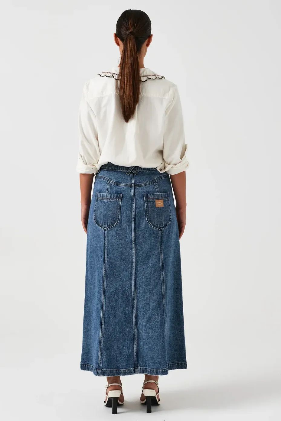 Mia Seamed Skirt in Arizona Vintage
