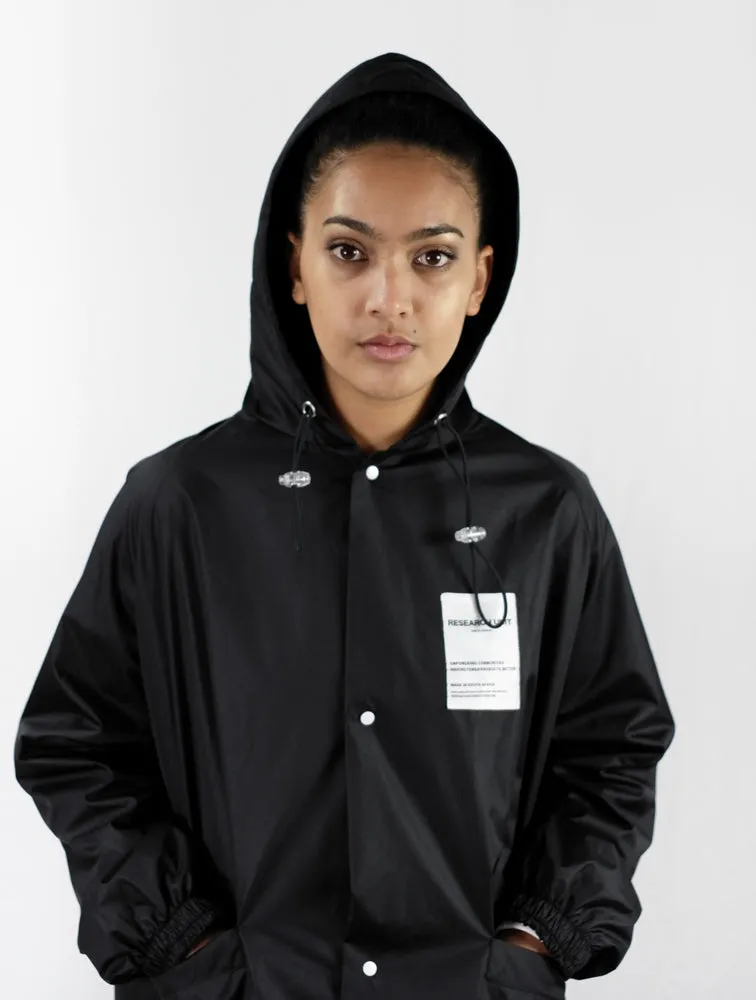 Ripstop Waterproof Rain Jacket (Black)
