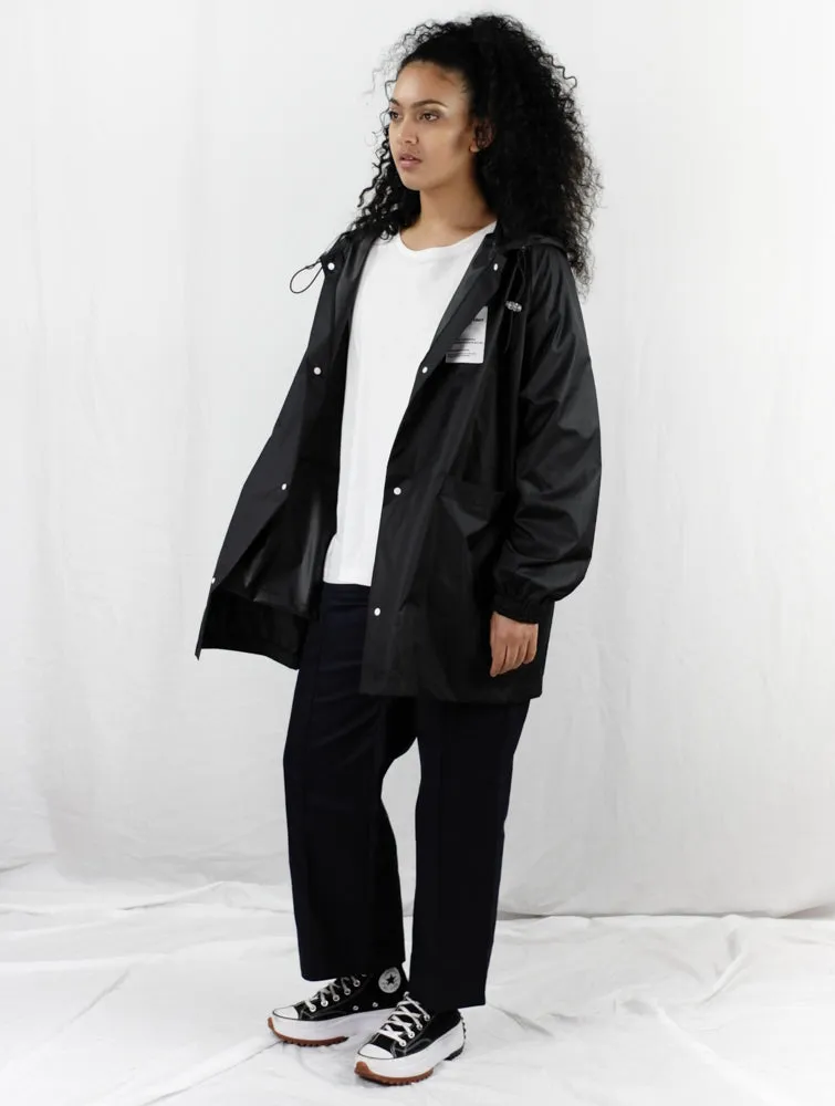 Ripstop Waterproof Rain Jacket (Black)