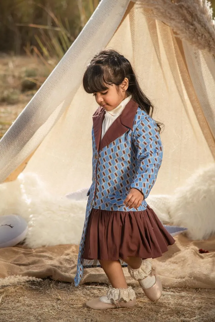 Rise to the Plause-  Organic Cotton Canvas Jacket For Girls