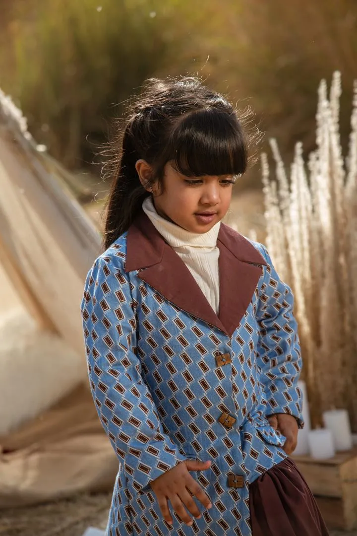 Rise to the Plause-  Organic Cotton Canvas Jacket For Girls