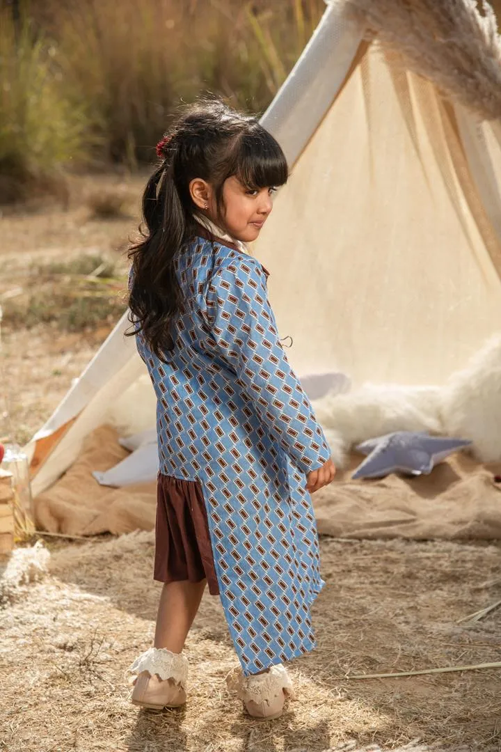 Rise to the Plause-  Organic Cotton Canvas Jacket For Girls