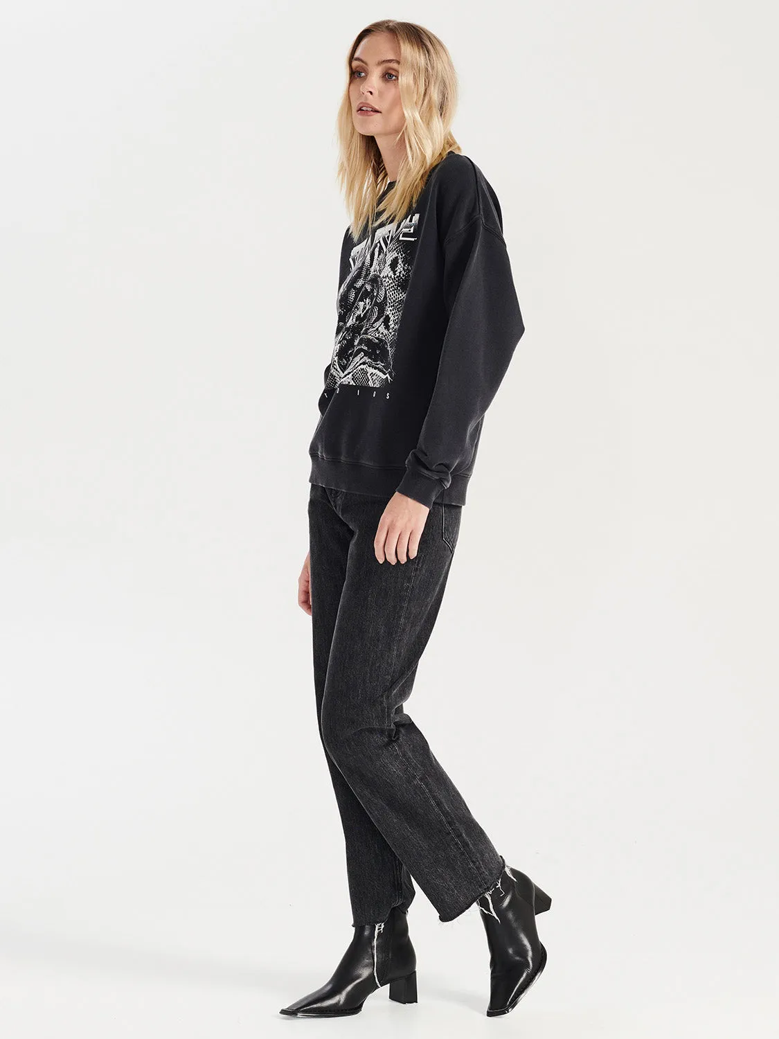 Serpent Sweater - Vintage Black