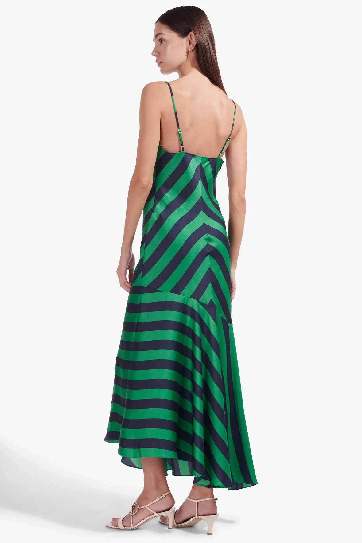 SHORELINE DRESS | MALACHITE STRIPE