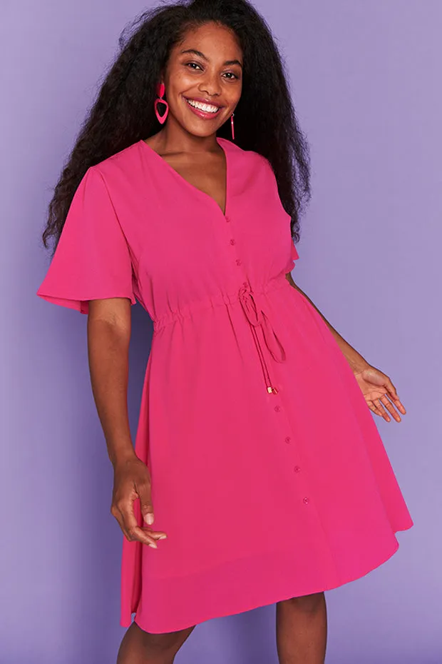 Siena Raspberry Dress