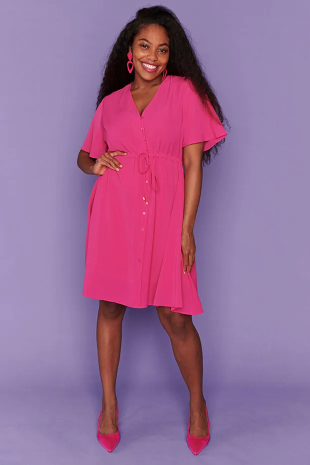 Siena Raspberry Dress
