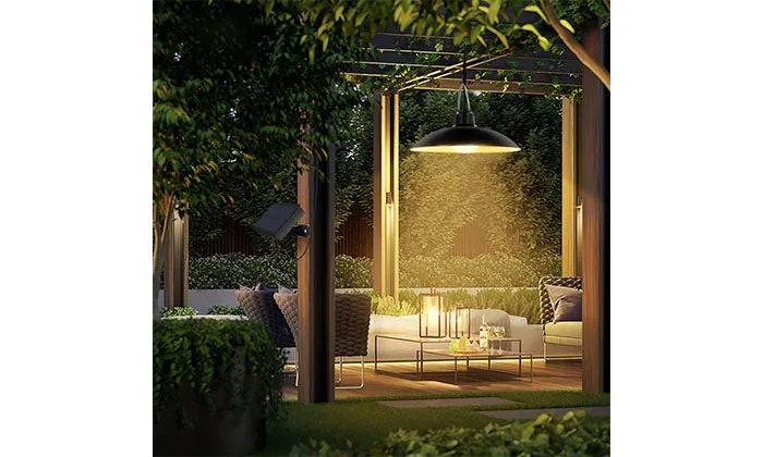 Solar Chandelier Courtyard Garden Corridor Landscape Lamp