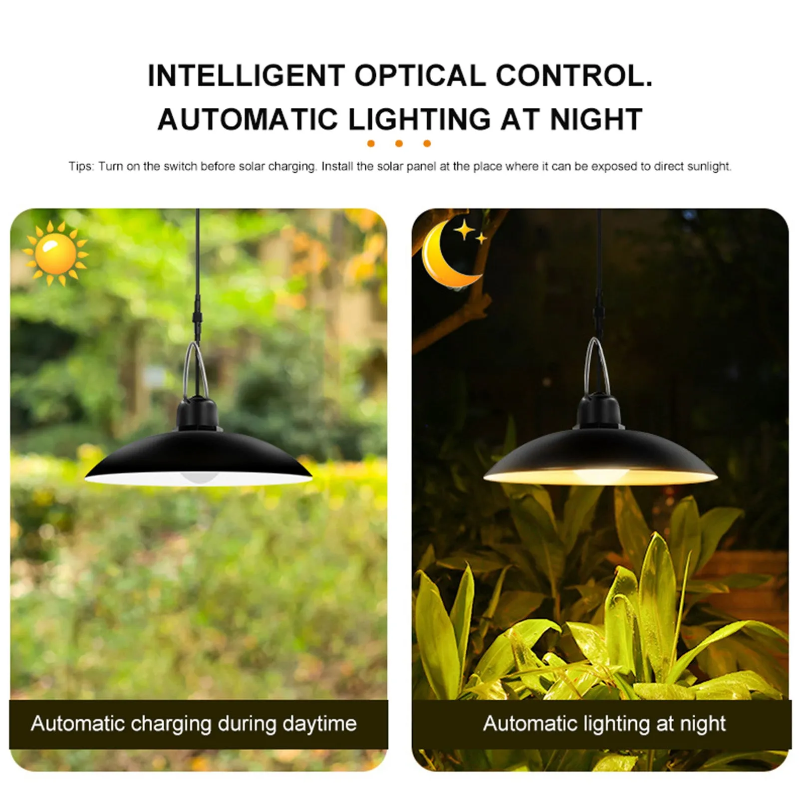 Solar Chandelier Courtyard Garden Corridor Landscape Lamp