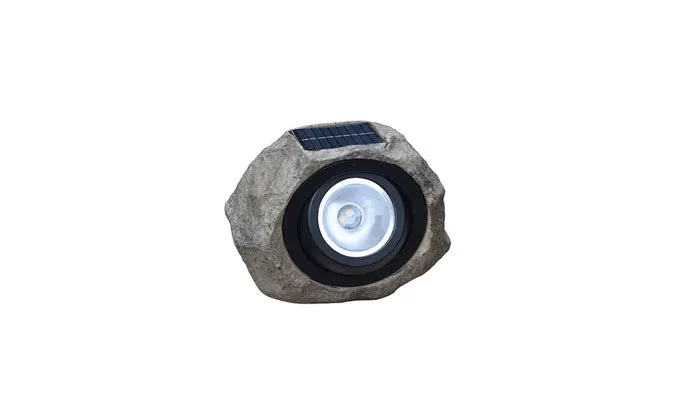 Solar Powered Lamp - Simulation Stone
