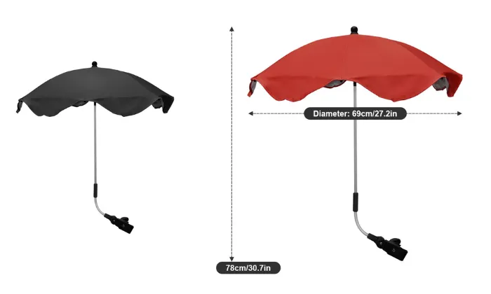 Sunshade Umbrella UV Rays Protection