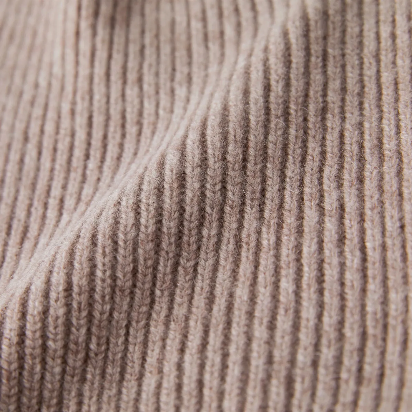 Unisex Cashmere Wool Beanie / Oatmeal