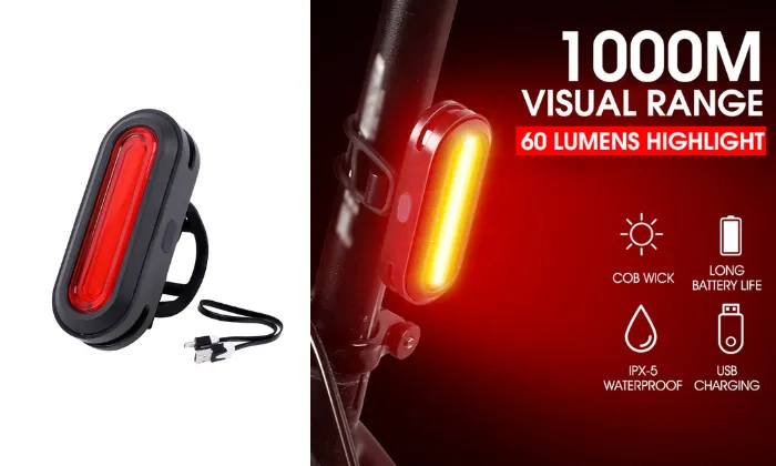 USB Rechargeable Bicycle Light