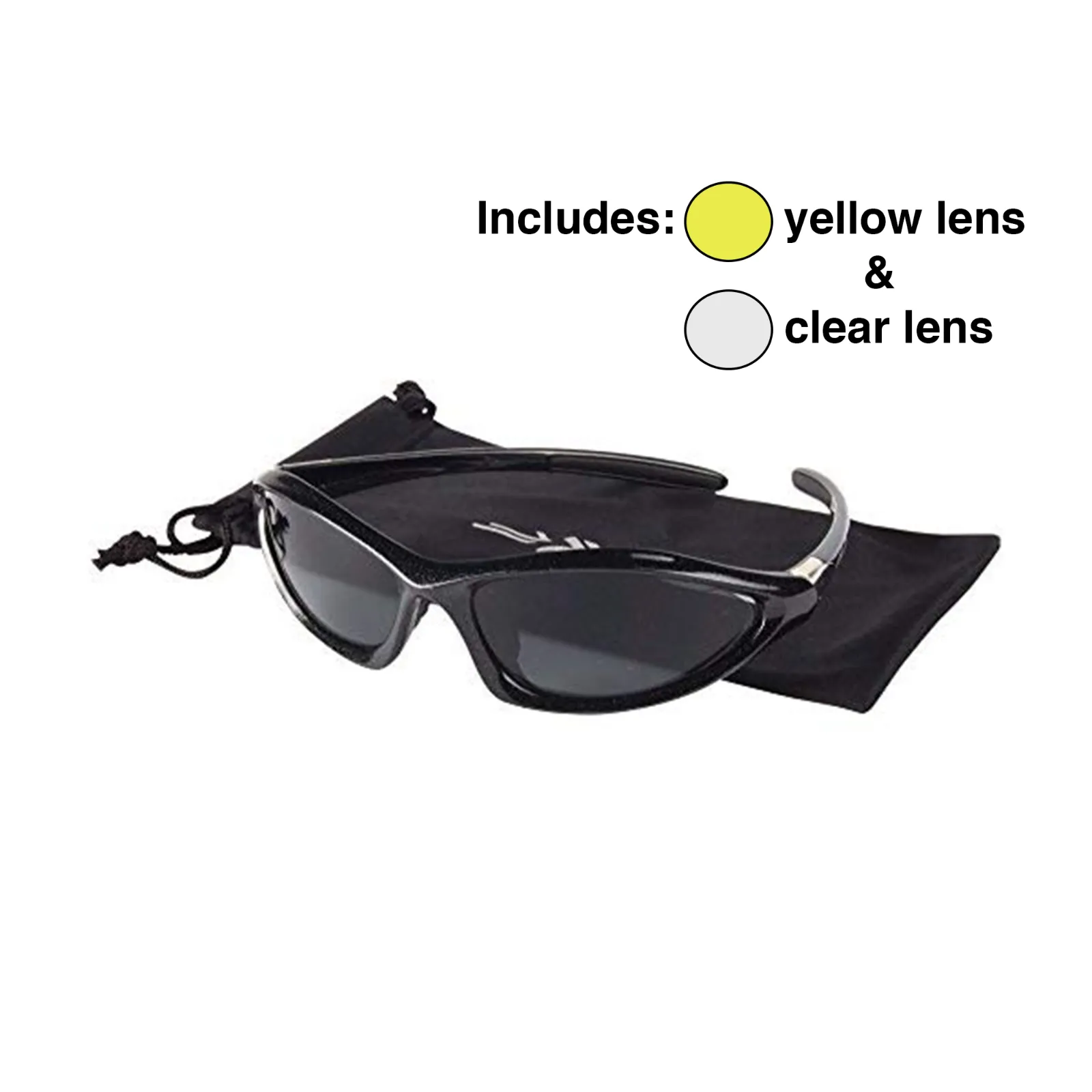 XLC Cape Verde 100% UV Protection Sports Glasses With 2 Interchangeable Lenses